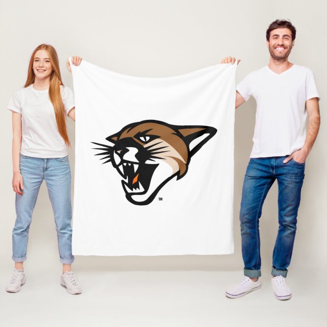 Catamounts | University of Vermont Fleece Blanket (In Situ)