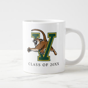 Catamounts University of Vermont Giant Coffee Mug