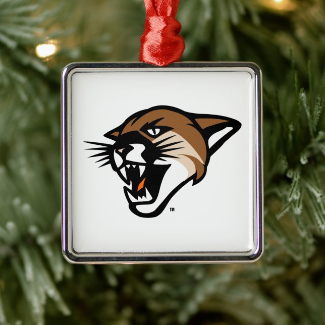 Catamounts | University of Vermont Metal Ornament (Tree)