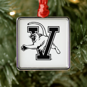Catamounts   University of Vermont Metal Ornament
