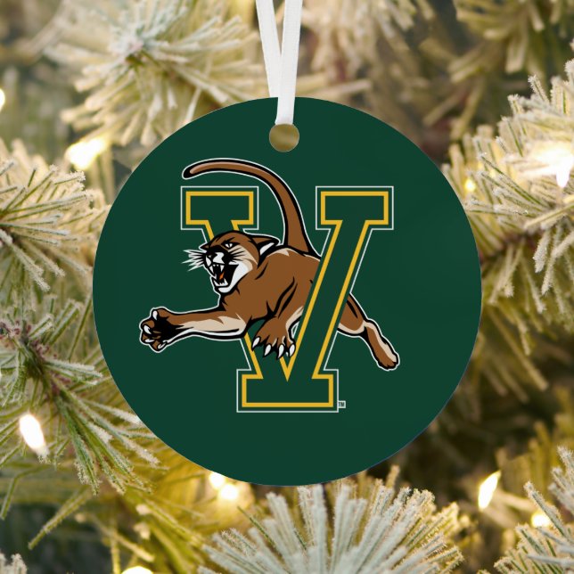 Catamounts | University of Vermont Metal Ornament (Insitu)