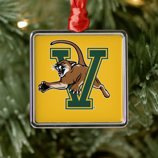 Catamounts | University of Vermont Metal Ornament (Tree)