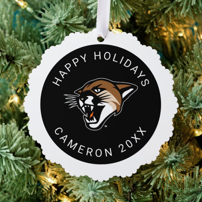 Catamounts | University of Vermont Ornament Card (Insitu (Tree))