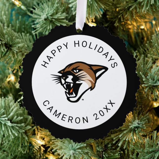 Catamounts | University of Vermont Ornament Card (Insitu (Tree))