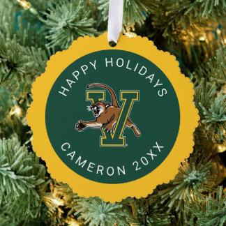 Catamounts | University of Vermont Ornament Card