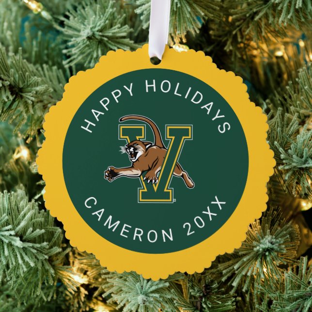 Catamounts | University of Vermont Ornament Card (Insitu (Tree))