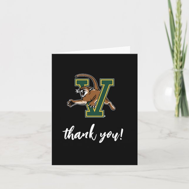 Catamounts | University of Vermont Thank You Card (Front)