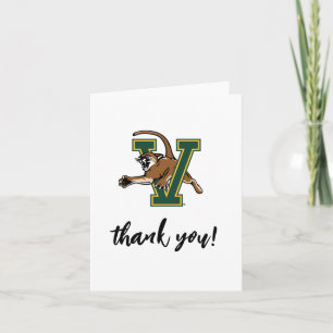 Catamounts   University of Vermont Thank You Card