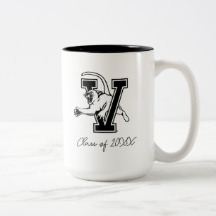 Catamounts University of Vermont Two-Tone Coffee Mug