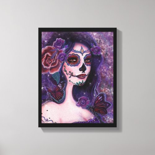 Catania day of the dead by Renee Lavoie  Canvas Print