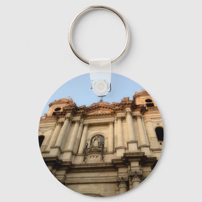 Catania Italy Cathedral Keychain (Front)