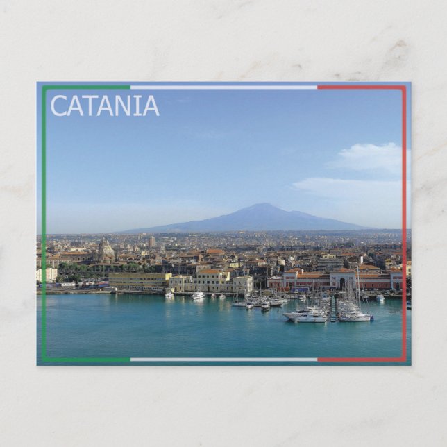 Catania - Italy Postcard (Front)