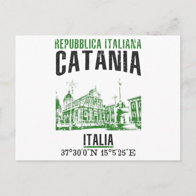 Catania Postcard (Front)