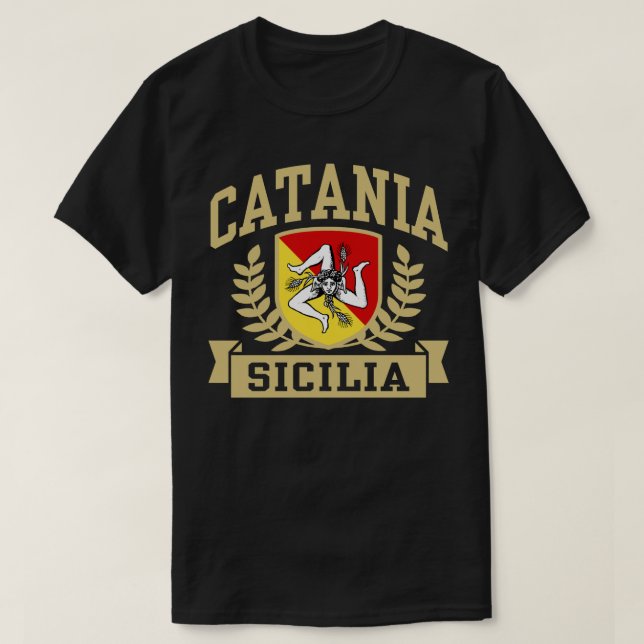 Catania Sicilia T-Shirt (Design Front)