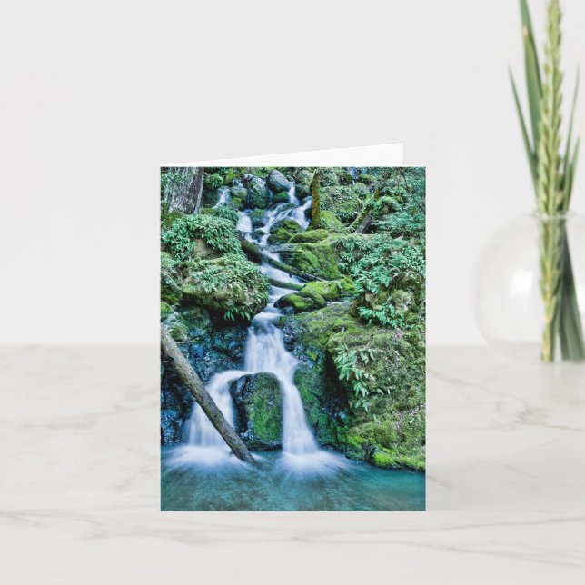 Cataract Creek Waterfall Card (Front)