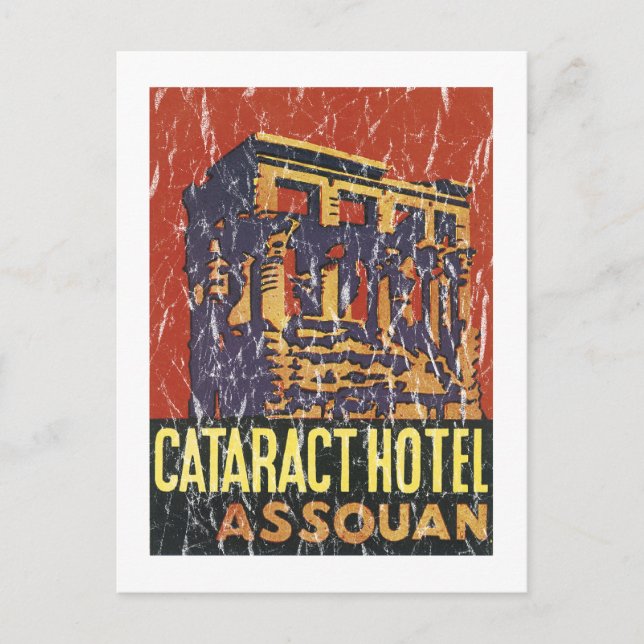Cataract Hotel - distressed Postcard (Front)