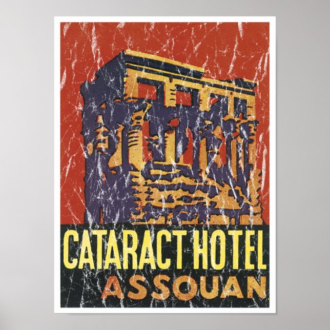 Cataract Hotel - distressed Poster (Front)