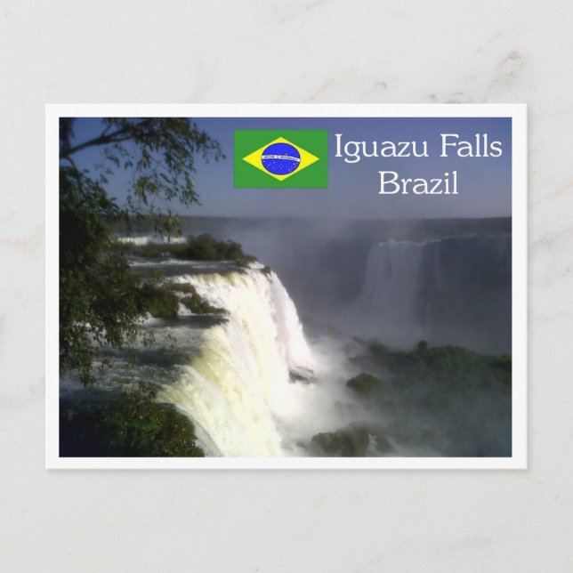 Cataratas de Iguazu, Iguazu Falls Postcard (Front)