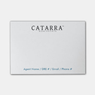 Catarra Notes w/ Agent Contact Info