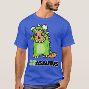 Catasaurus Cat Dino Costume Dinosaur T-Shirt
