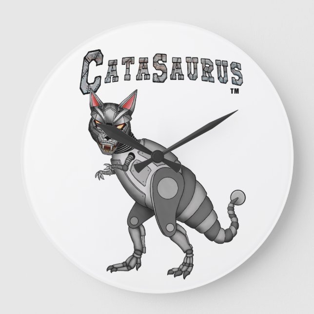 Catasaurus Clock (Front)