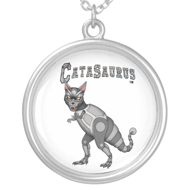Catasaurus Pendant Necklace (Front)