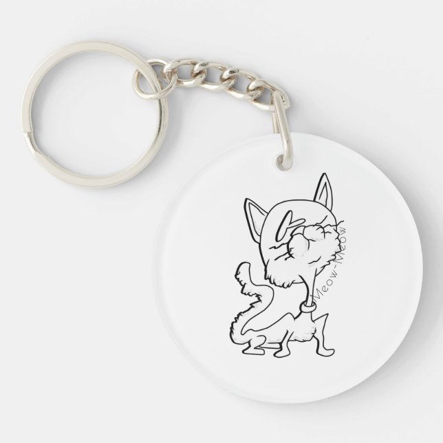 Catastic Keychain (Front)