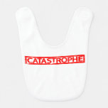 Catastrophe Stamp Baby Bib