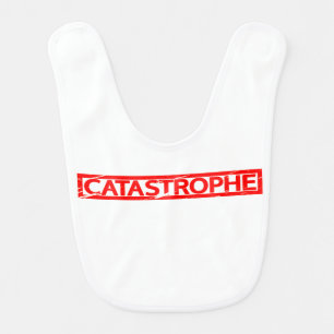 Catastrophe Stamp Baby Bib