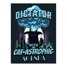 Catastrophic Funny Cat Design