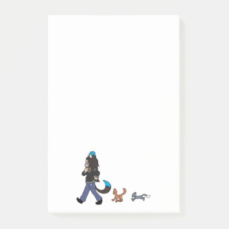 Catberry post-it notes