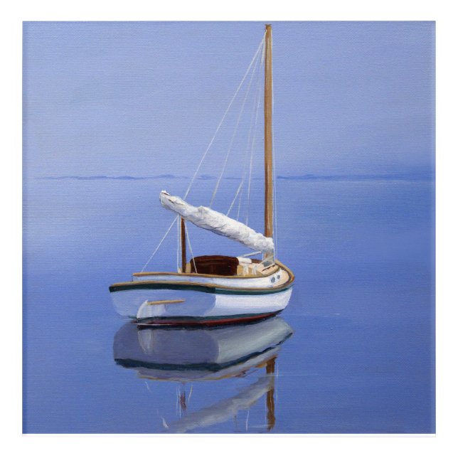 Catboat Acrylic Print (Front)