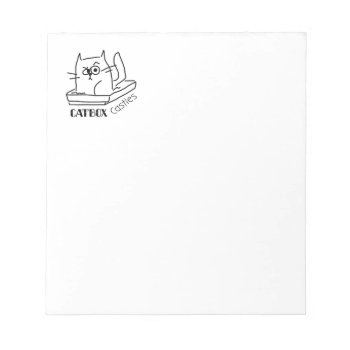 Catbox Castles Notepad (small) by catboxcastles at Zazzle