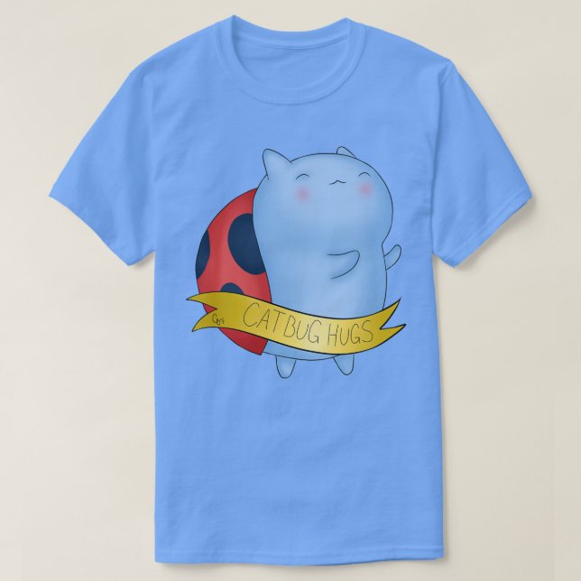 Catbug hugs  T-Shirt (Design Front)