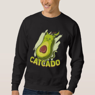 Catcado  Cat Catcado Avocado Sweatshirt