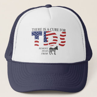 Catch a Chuckle: Blue & White Baseball Cap