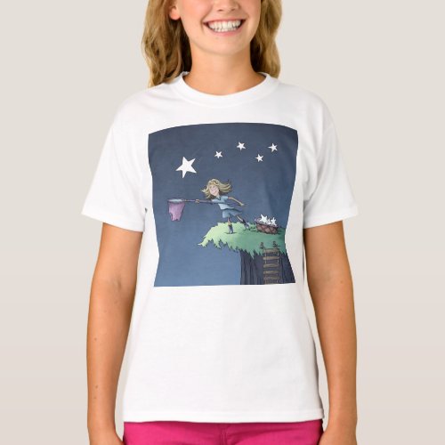 Catch a Falling Star _ Collecting Wishes T_Shirt