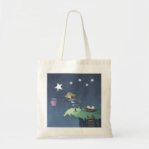 Catch a Falling Star - Collecting Wishes Tote Bag