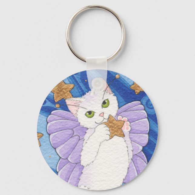 Catch a falling star keychain (Front)
