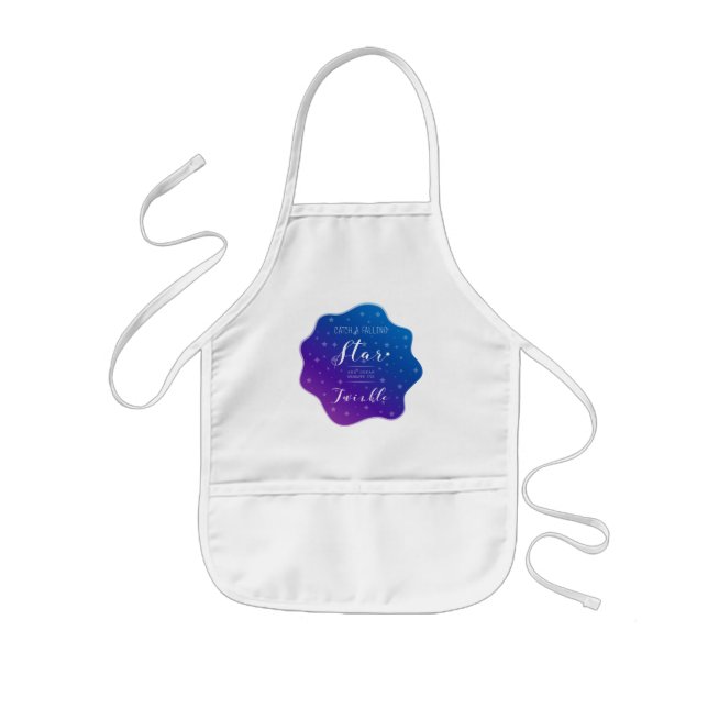 Catch a Falling Star Kids' Apron (Front)