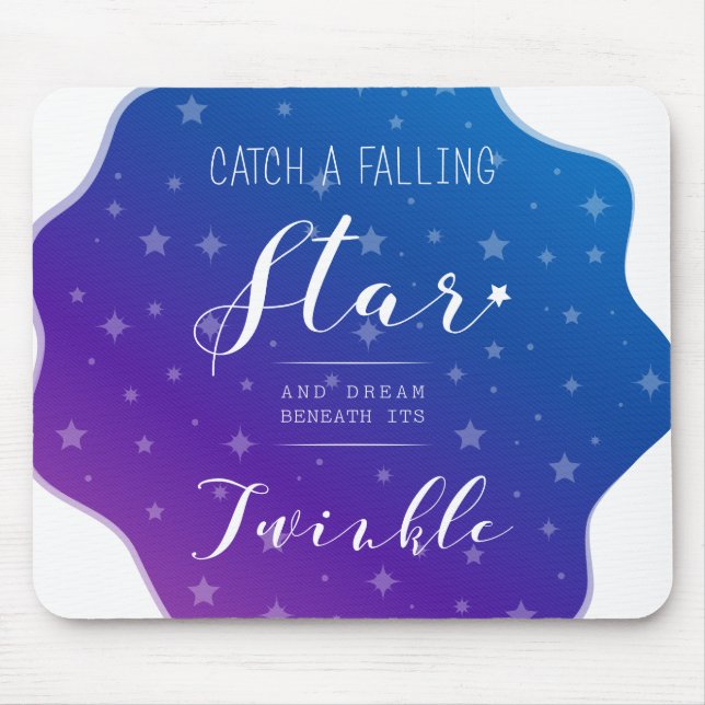 Catch a Falling Star Mouse Pad (Front)