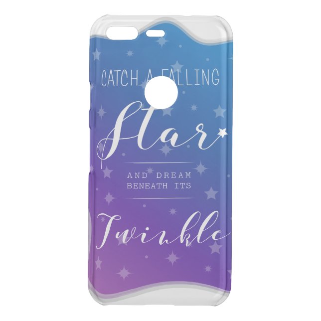 Catch a Falling Star Uncommon Google Pixel Case (Back)