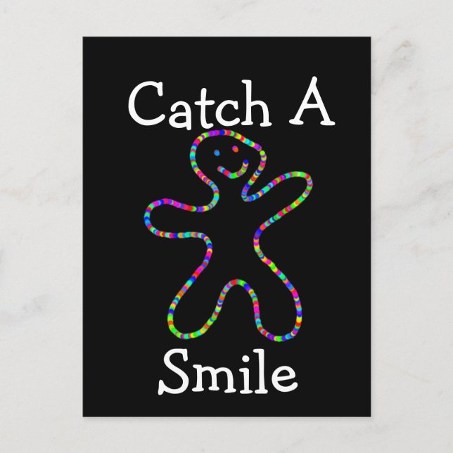 Catch a Smile Postcard (Front)