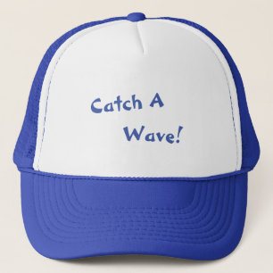 Catch A Wave Blue Hat