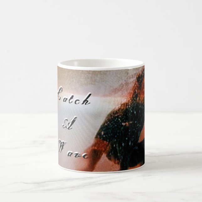 Catch A Wave Mug - Customizable (Center)