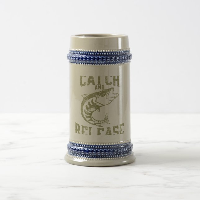 Catch and Release Beer Stein (Center)