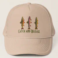 Catch and Release Fly Fishing for Trout Trucker Hat