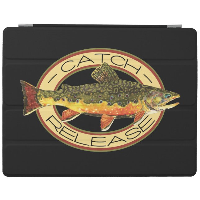 Catch and Release Trout Fishing iPad Smart Cover (Horizontal)