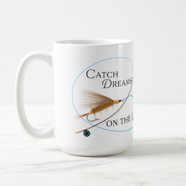 Catch dreams on the fly "Stimulator" Coffee Mug (Left)