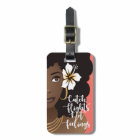 Catch Flights Not Feelings, Black Woman w/Flower